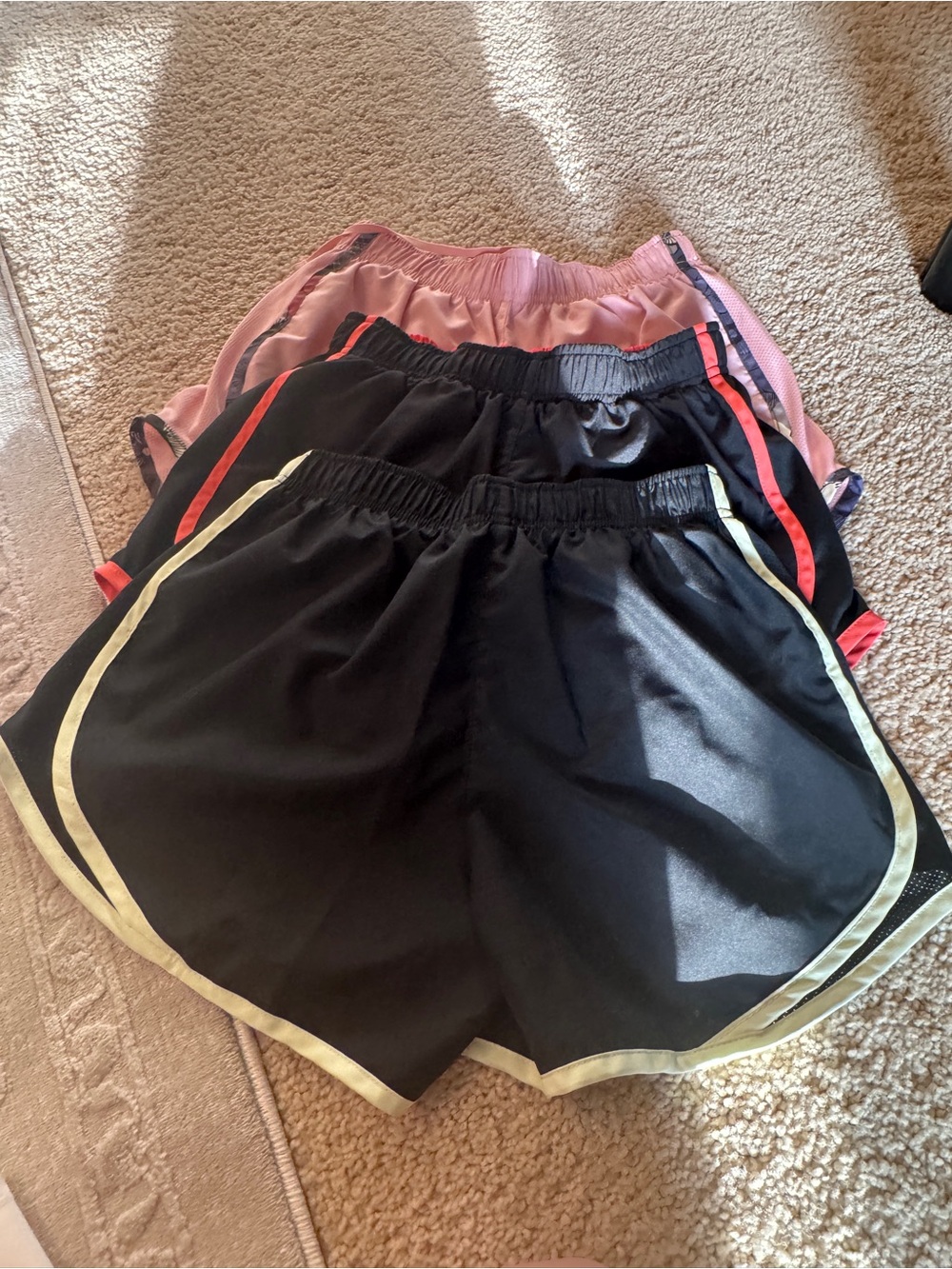 Nike Dri—Fit Athletic Shorts XS  (Set of 3)